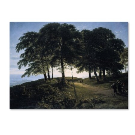 Trademark Fine Art Karl Schinkel 'Morning' Canvas Art, 14x19 AA00813-C1419GG